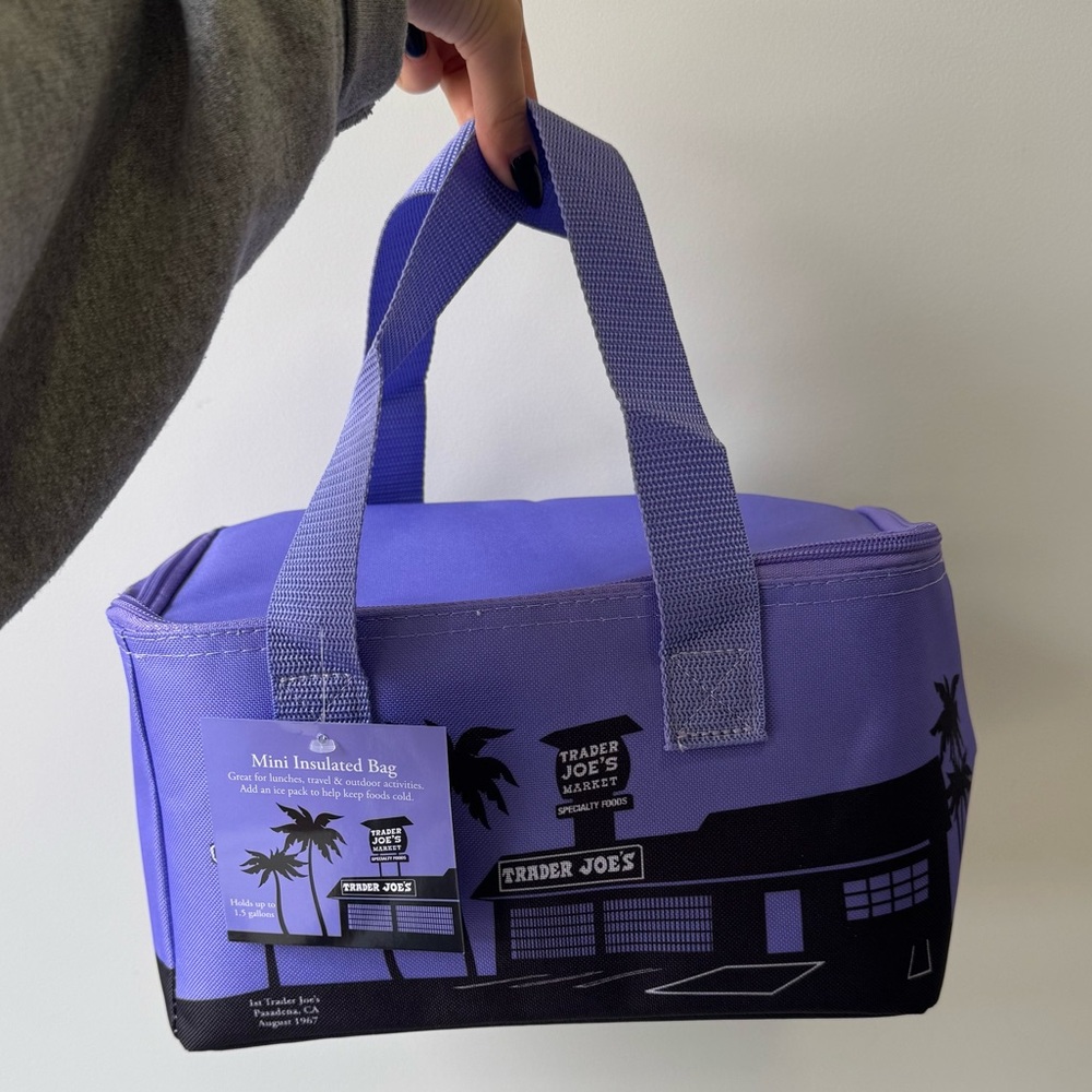 TRADER JOES MINI COOLER BAG